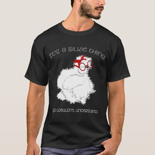 Das Silkie-Things-Silkie-Hühnchen T-Shirt (Vorderseite)