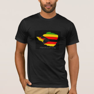 Das Simbabwe-T-Shirt der Männer T-Shirt