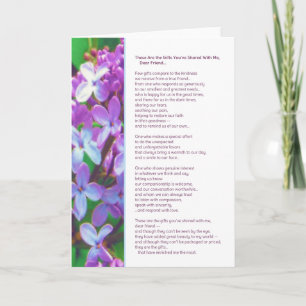 Das sind die Geschenke, die Sie geteilt haben.. Fr Dankeskarte