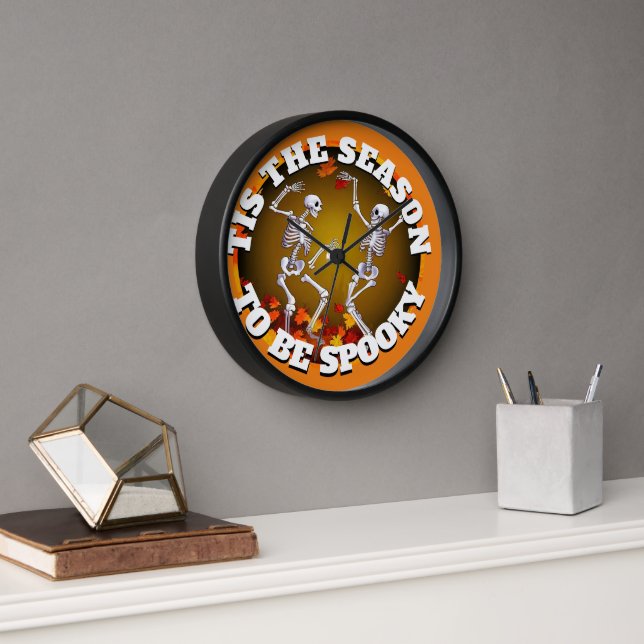 Das sind die glücklichen Skelette der Jahreszeit Uhr (Büro)