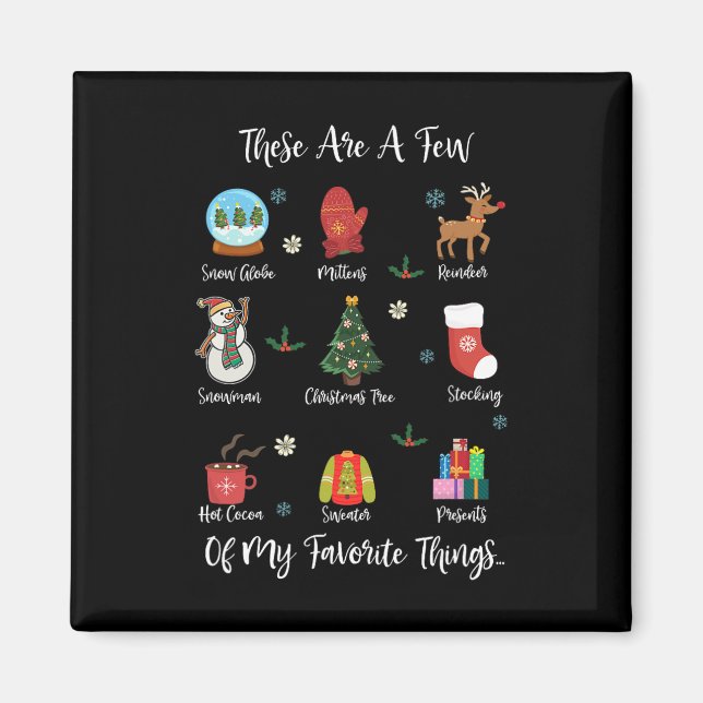 Das sind ein paar meiner Lieblingsthemen Magnet (Vorne)