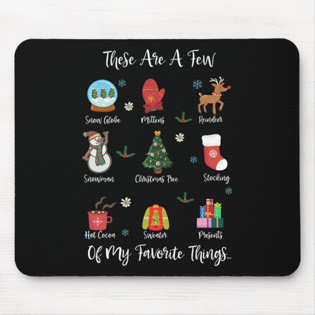 Das sind ein paar meiner Lieblingsthemen Mousepad (Vorne)