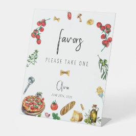 Das sind mehr Gastgeschenke personalisiert signier Sockelschild