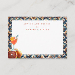 Das sind mehr Juicy Orange Spritz Advice Cards Begleitkarte