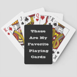 Das sind meine Lieblingskarten Spielkarten