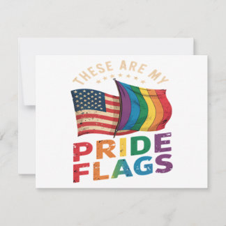 Das sind meine Pride-Flaggen US-Flagge LGBT-Stolz