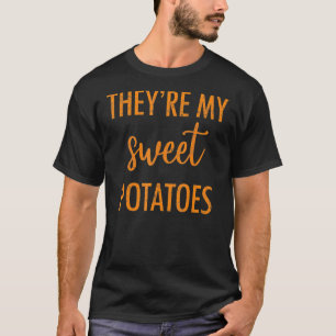 Das sind meine süßen Kartoffeln, ich bin Valentins T-Shirt