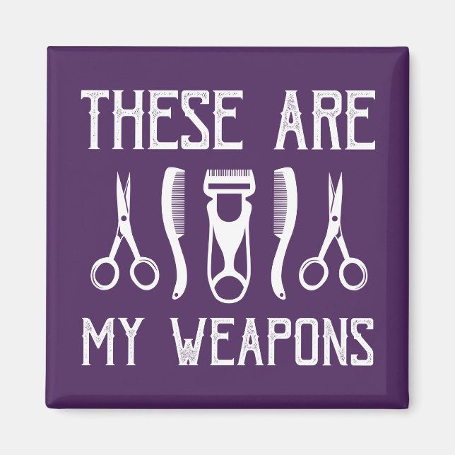 Das sind meine Waffen Magnet (Vorne)