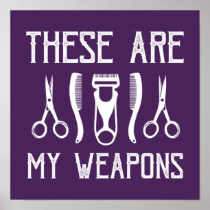 Das sind meine Waffen Poster