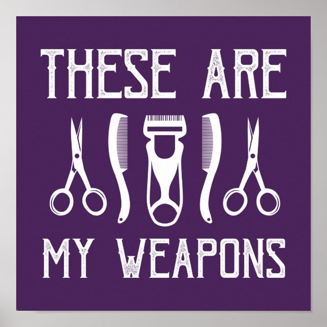 Das sind meine Waffen Poster (Vorne)