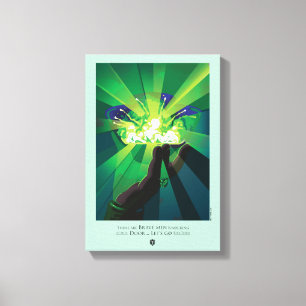 Das sind tapfere Männer, die an unserer Tür klop Leinwanddruck