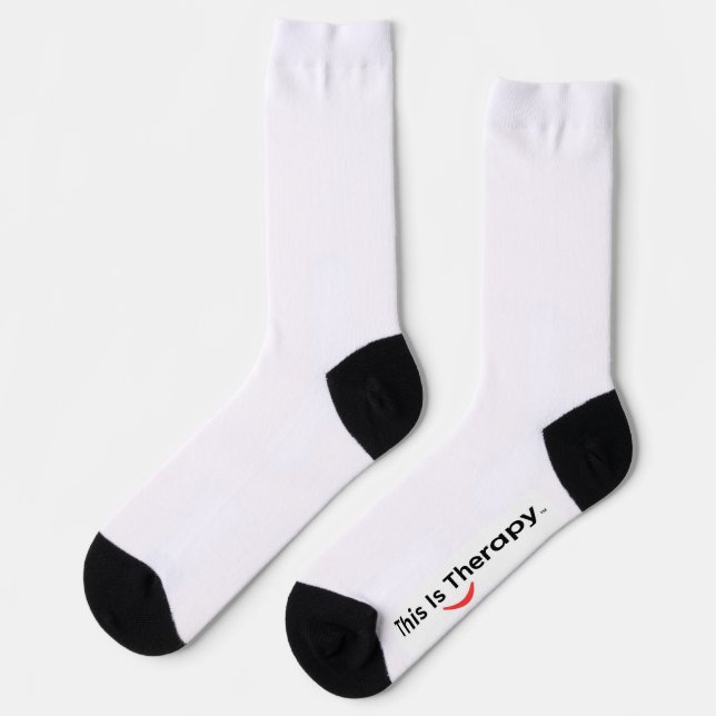 DAS SIND THERAPIESSOCKEN SOCKEN (Linkes Detail)
