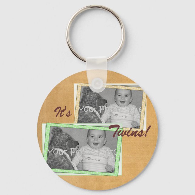 Das sind Zwillinge! Schlüsselanhänger (Vorderseite)