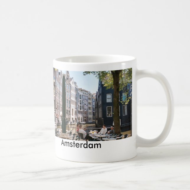 Das Singel in Amsterdam Tasse (Rechts)