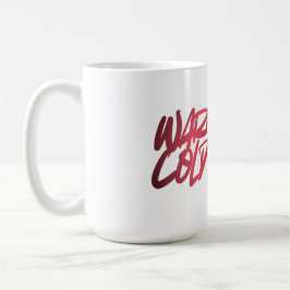 Das Single-Girl der Winternächte — Keramik-Edition Kaffeetasse