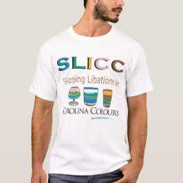 Das Sippen von Libons in Carolina-Farben T-Shirt