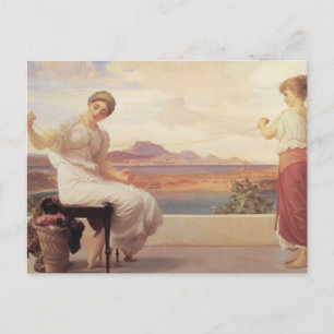 Das Skein Yarn Fine Art Postkarte