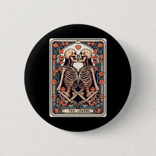Das Skelett der Lieblingskarte Tarot kommt zu Hall Button