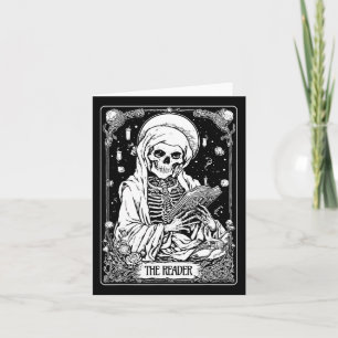 Das Skelett der Reader-Tarot-Karte Bookween S Karte