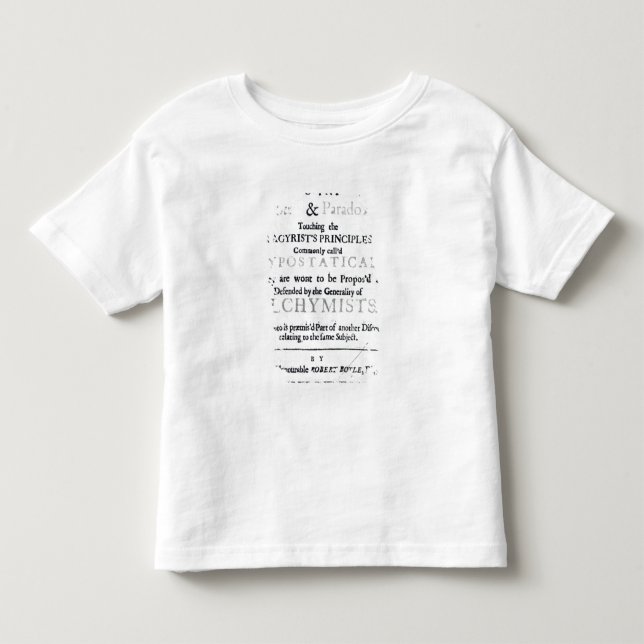 'Das skeptische Chymist Kleinkind T-shirt (Vorderseite)