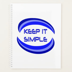 Das Slogan für die Erholung in Blau behalten Planer