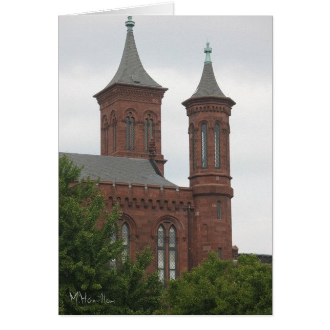 Das Smithsonian Castle, Washington D.C. (Vorne)