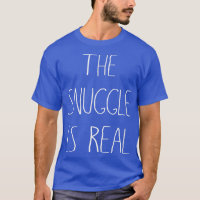 Das Snuggle ist ein echtes T-Shirt, ein echter Dea