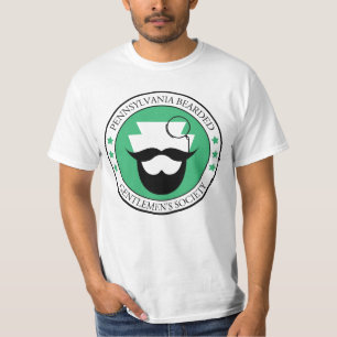 Das Societ-T-Shirt bärtiger Herren PAs T-Shirt