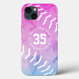das Softballfeld ist mein glücklicher Ort Case-Mate iPhone Hülle