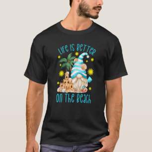 Das Sommer-Einkommen für Frauen ist besser am Stra T-Shirt