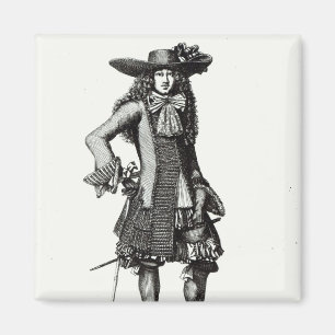 Das Sommer-Klinge-Kleid, 1675 Magnet