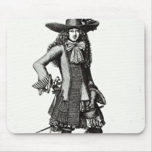 Das Sommer-Klinge-Kleid, 1675 Mousepad