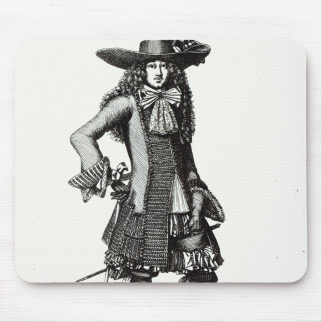 Das Sommer-Klinge-Kleid, 1675 Mousepad (Vorne)