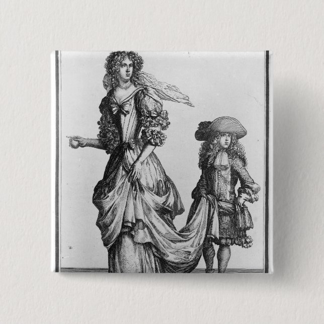 Das Sommerstadtkleid, 1678 Button (Vorderseite)