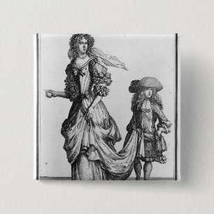 Das Sommerstadtkleid, 1678 Button