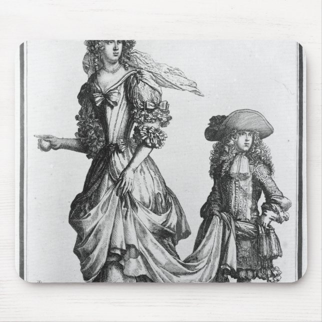 Das Sommerstadtkleid, 1678 Mousepad (Vorne)