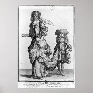 Das Sommerstadtkleid, 1678 Poster