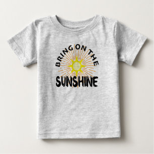 Das Sonnenscheindesign - Baby Fine Jersey T- T-shirt