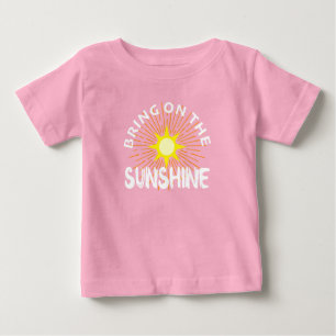 Das Sonnenscheindesign - Baby Fine Jersey T- T-shirt
