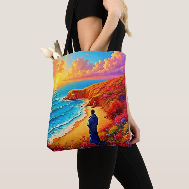 Das Sonnenset Beach Solitude Design (Von Nahem)