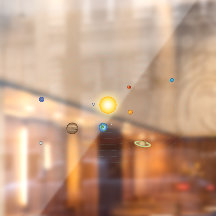 Das Sonnensystem Schöne Astronomie-Illustration