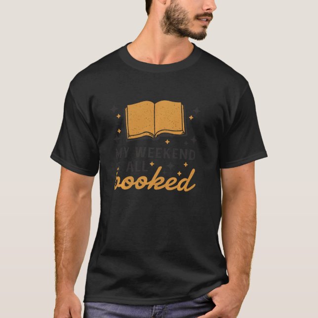 Das sonnige Buchwochenende ist alle gebuchte Bibli T-Shirt (Vorderseite)