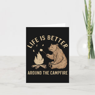 Das sonnige Camping Leben ist besser um das Campfi Karte