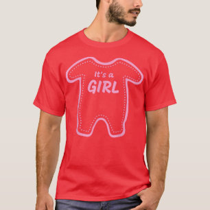 Das sonnige Geschlecht offenbart, dass es ein Mädc T-Shirt