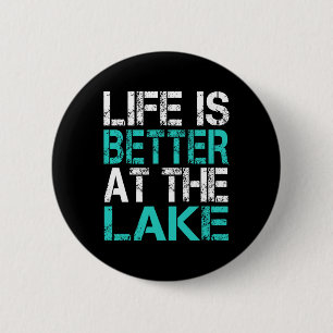 Das sonnige Leben am See Camping Summer Va Button
