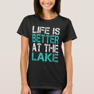 Das sonnige Leben am See Camping Summer Va T-Shirt