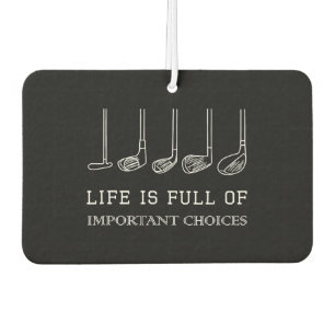 Das sonnige Leben ist voll von wichtigen Optionen Autolufterfrischer