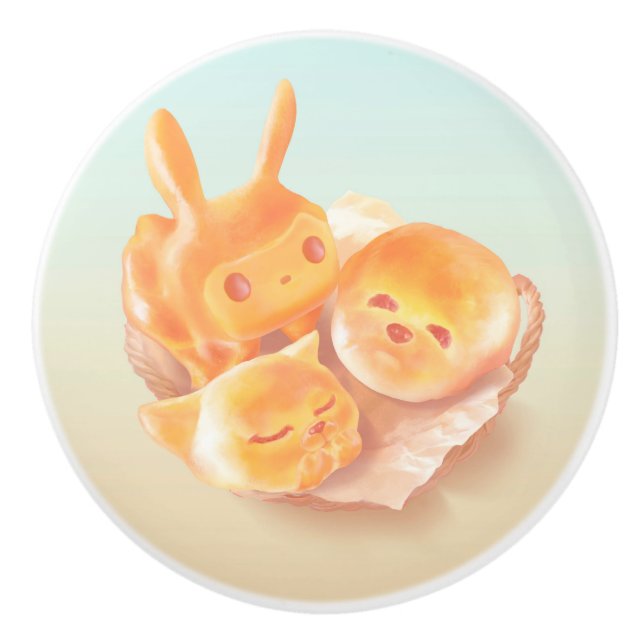 Das Soul Brot Keramikknauf (Vorderseite)