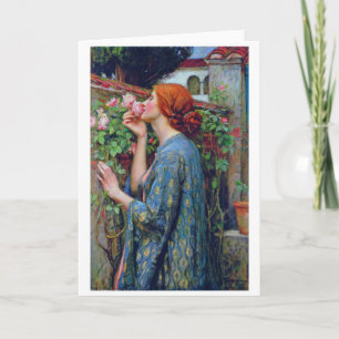 Das Soul der Rose, John William Waterhouse Karte