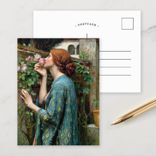 Das Soul der Rose   John William Waterhouse Postkarte
